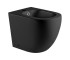 Лісова чорна підлога 56,5*36*40,5 см, чорний матовий IMPRESE LESNA I11508 BLACK I11508 BLACK