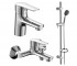 Набор смесителей для ванны и раковины IMPRESE KIT KIT21081 KIT21081