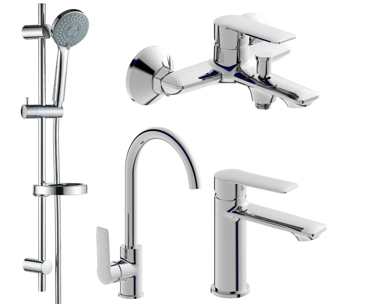 Набір змішувачів 4 в 1 IMPRESE  KIT30093 KIT30093