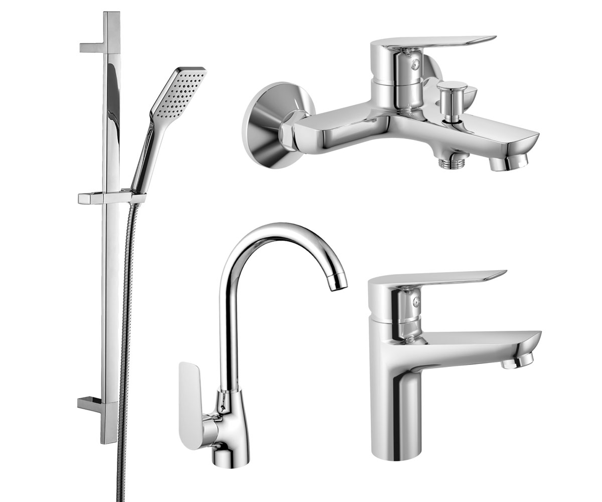 Набір змішувачів 4 в 1 IMPRESE  KIT30095 KIT30095