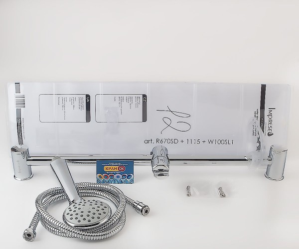 Душевой набор  R670SD+1115+W100SL1 C:Фото 13