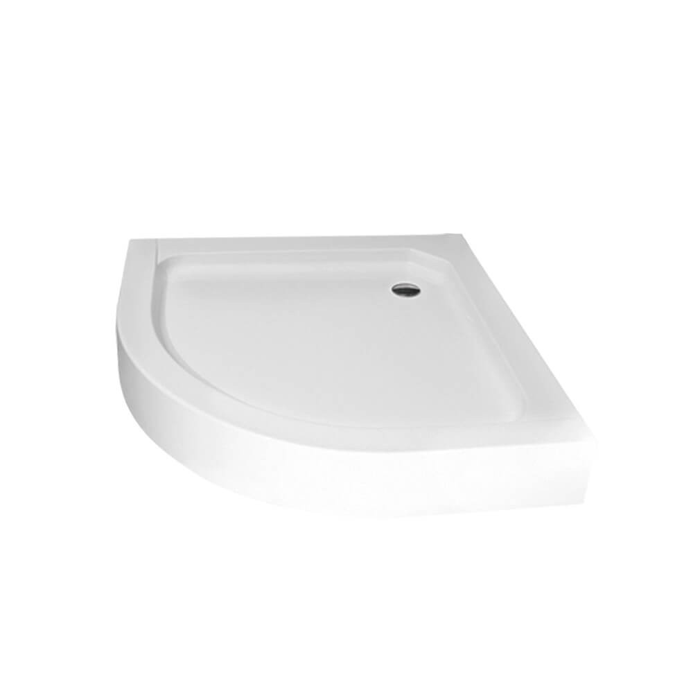 IMPRESS піднос напівкруглий акриловий 90*90*15см, в комплекті з сифоном IMPRESE  S0949090R S0949090R