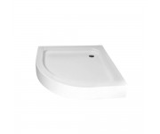 IMPRESS піднос напівкруглий акриловий 90*90*15см, в комплекті з сифоном IMPRESE  S0949090R