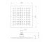 Душевая головка  SQ200B:Чертеж 