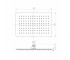 Верхний душ  SQ300200SS6:Чертеж 