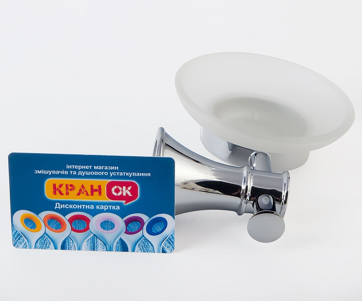 Мыльница стеклянная  PODZIMA LEDOVE ZMK01170125:Фото 1