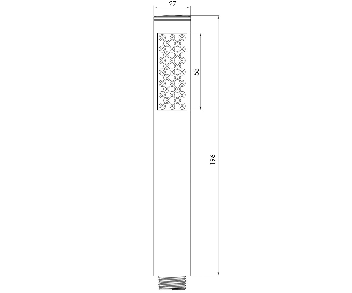 Душевой набор  BRENTA ZMK071901100:Чертеж 