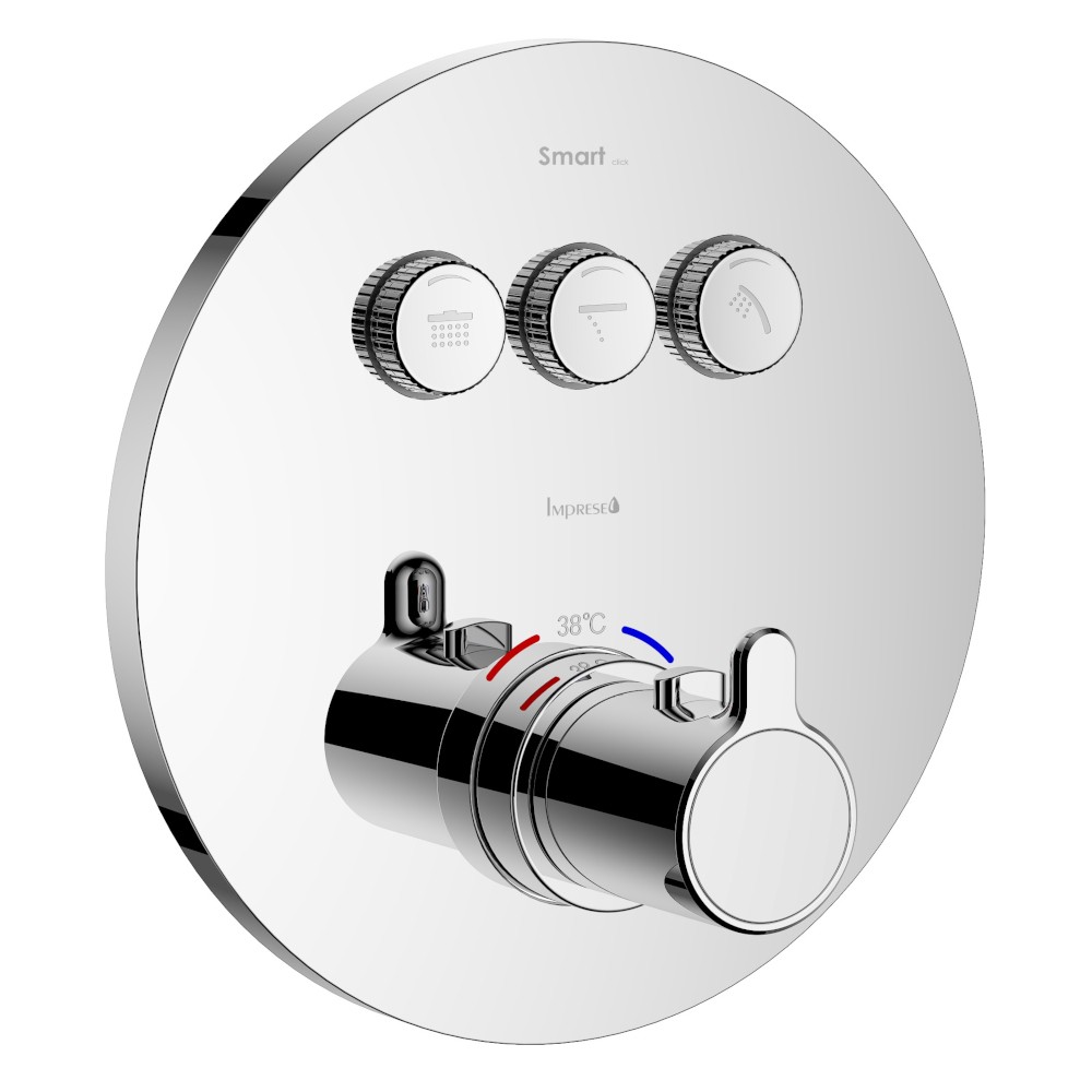Термостат на 3 споживача IMPRESE SMART CLICK ZMK101901233 ZMK101901233