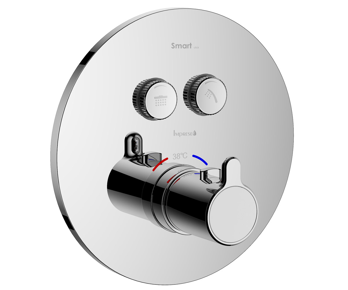 Термостат на 2 споживача IMPRESE SMART CLICK ZMK101901237 ZMK101901237