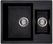 Полуторочашевая мийка INTERLINE  DUOS BLACK
