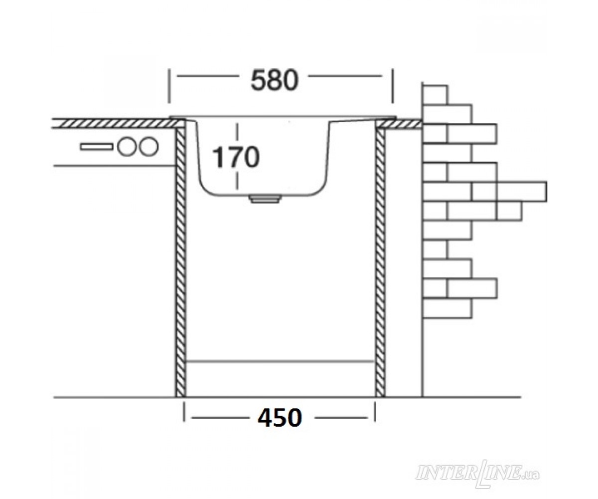 Мойка без крыла  EC 309:Фото 2