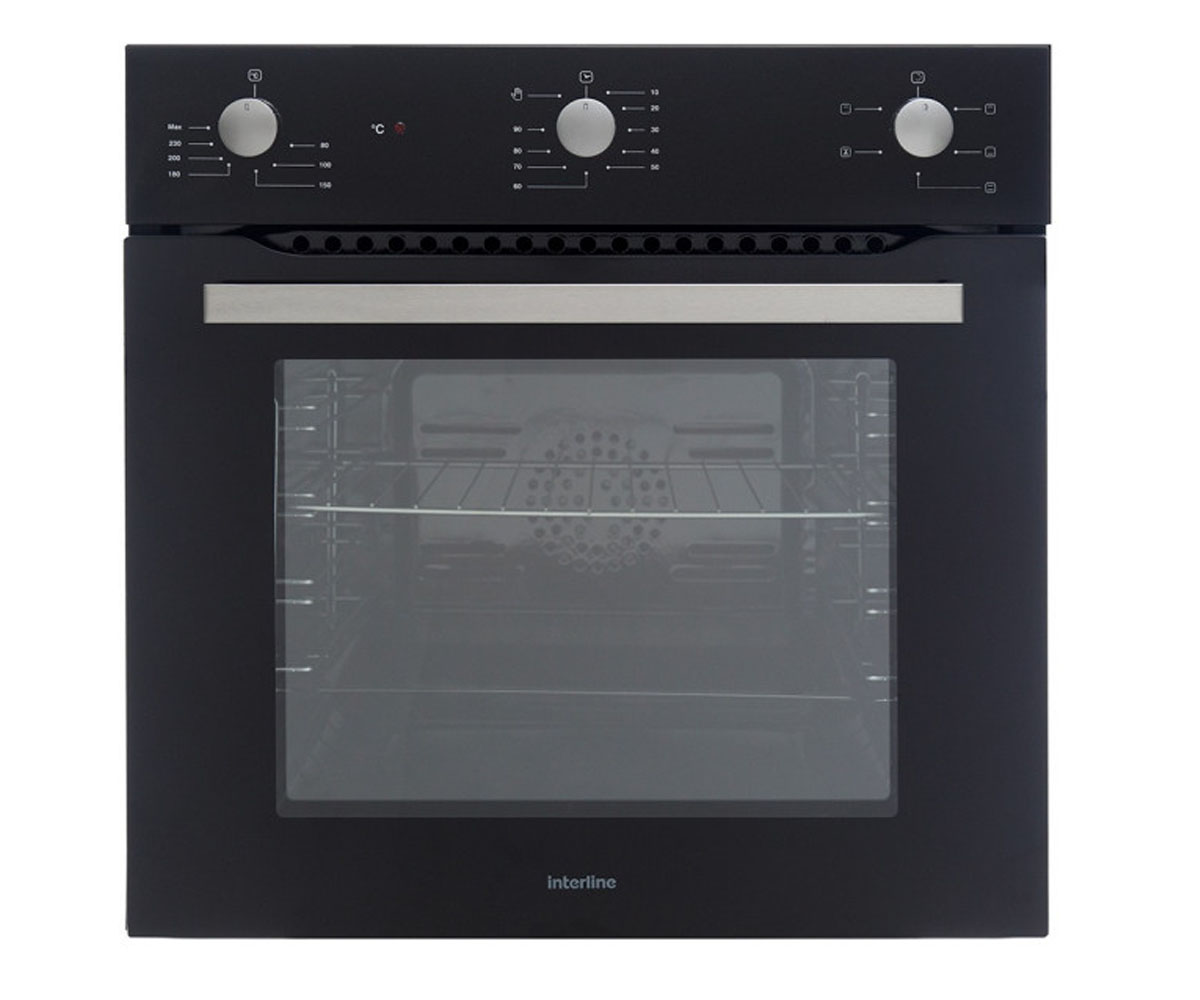 Духова шафа електричний INTERLINE  HK 400 BK HK 400 BK