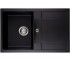 Кухонна мийка з крилом INTERLINE LOTUS LOTUS BLACK LOTUS BLACK