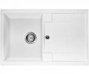 Кухонна мийка з крилом INTERLINE LOTUS LOTUS WHITE