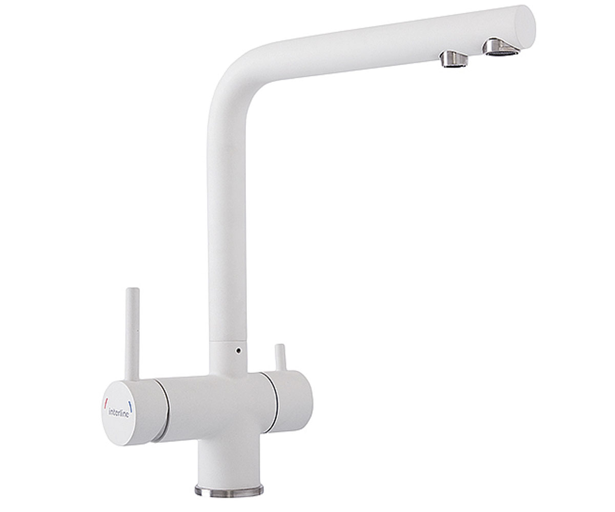 Смеситель кухонный INTERLINE  MIX NEW WHITE MIX NEW WHITE