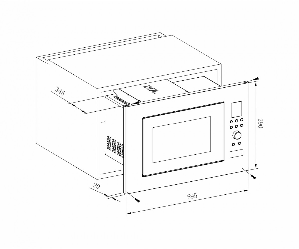 Микроволновка  MWB 230 IX:Фото 2