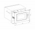 Микроволновка  MWB 230 IX:Фото 2