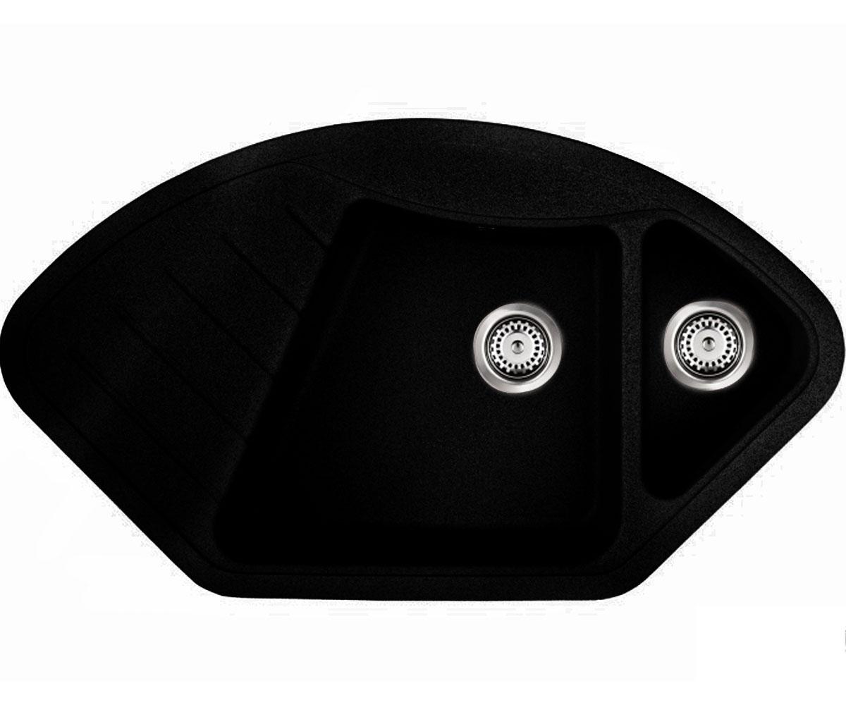 Мийка кухонна INTERLINE  PALMIERO BLACK PALMIERO BLACK