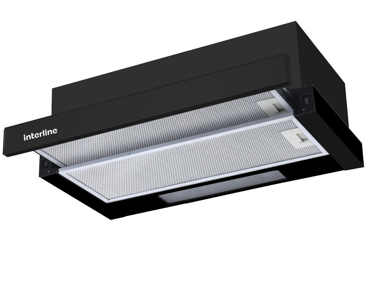 Вытяжка кухонная INTERLINE SLIM SLIM BL A/60/2/T SLIM BL A/60/2/T