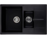 Мойка гранитная INTERLINE  STILOS BLACK