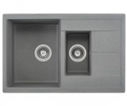 Полуторне мийка INTERLINE  STILOS GRIGIO