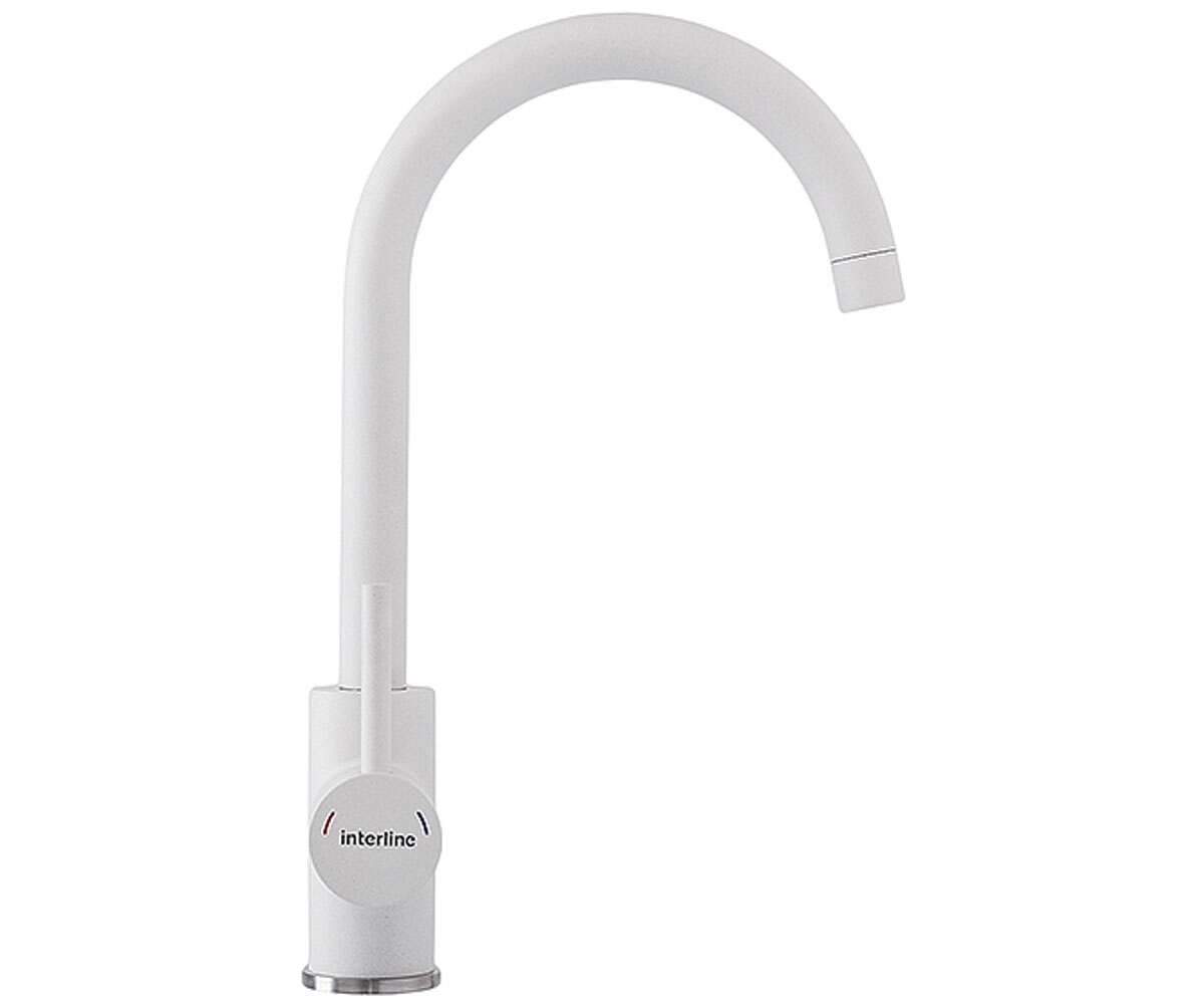 Змішувач для кухні INTERLINE  TANGO NEW WHITE TANGO NEW WHITE
