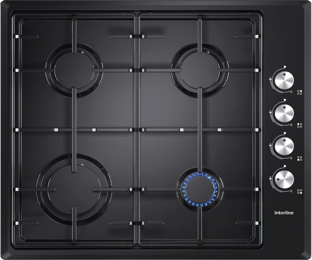 Газовая плитка INTERLINE  TK 4300 BK TK 4300 BK