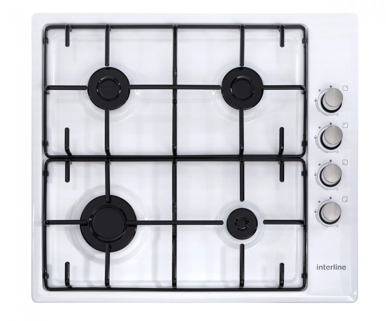 Плита варильна поверхня 4 конфорки INTERLINE  TK 4300 WH TK 4300 WH