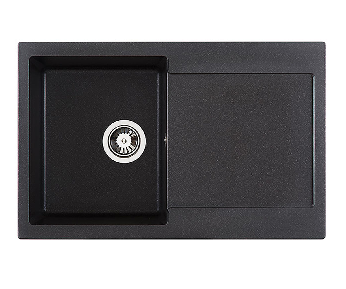 Кухонная мойка INTERLINE VEGA VEGA BLACK VEGA BLACK