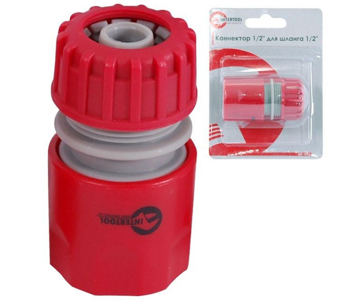 Конектор 1/2 для шлангу INTERTOOL  GE-1016 GE-1016