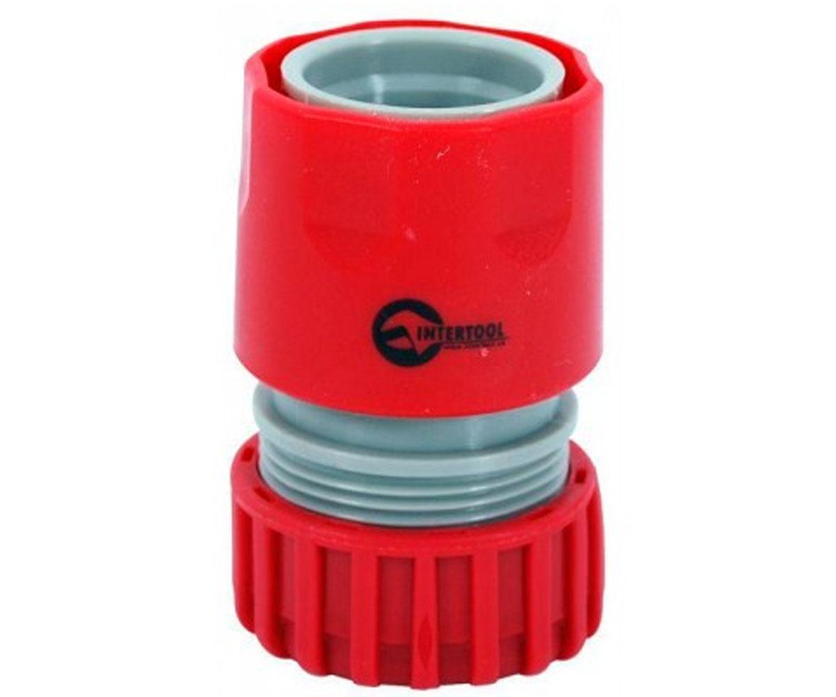 Коннектор 3/4 для шланга 3/4 INTERTOOL  GE-1018 GE-1018
