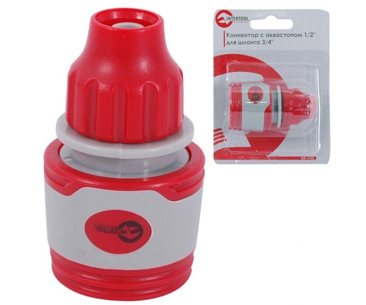 Коннектор для шлангу 3/8 INTERTOOL  GE-1122 GE-1122