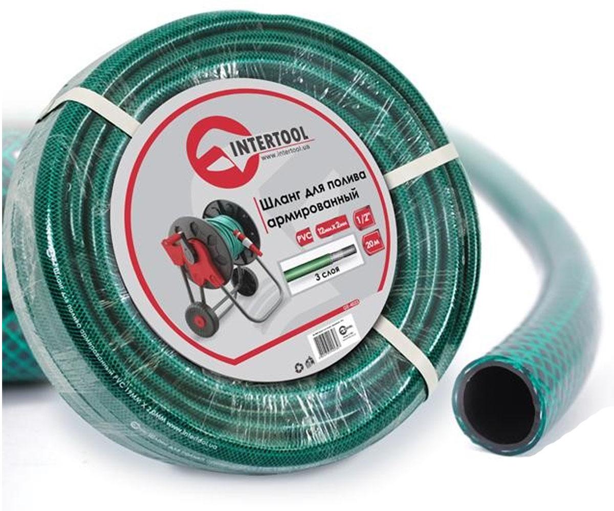 Шланг для полива армированный 20 м INTERTOOL  GE-4023 GE-4023