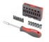 Викрутка з комплектом насадок 16 шт INTERTOOL VT-3345 VT-3345