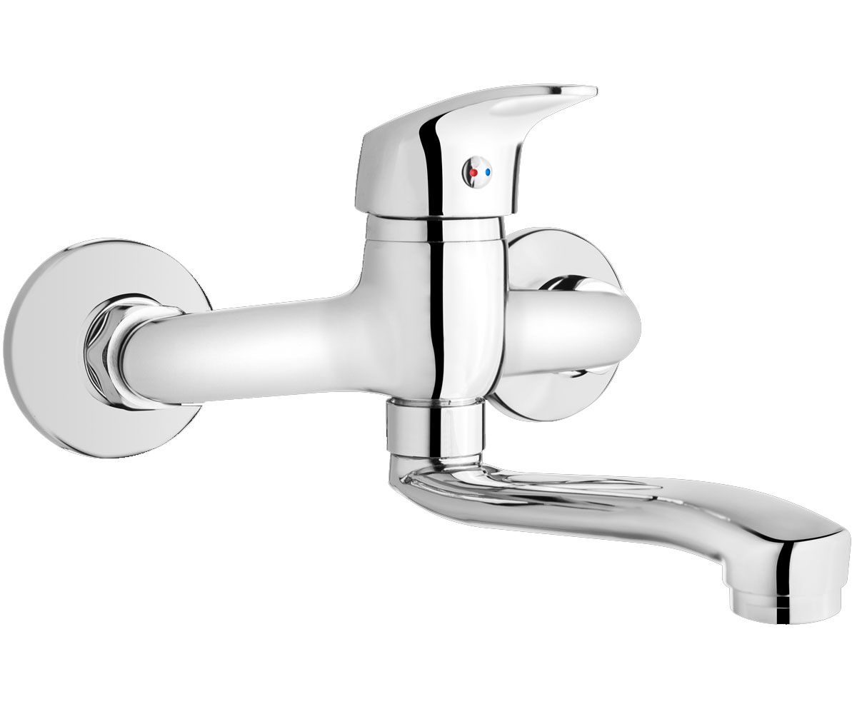 Настінний змішувач INVENA AVA NEW BC-06-001 BC-06-001