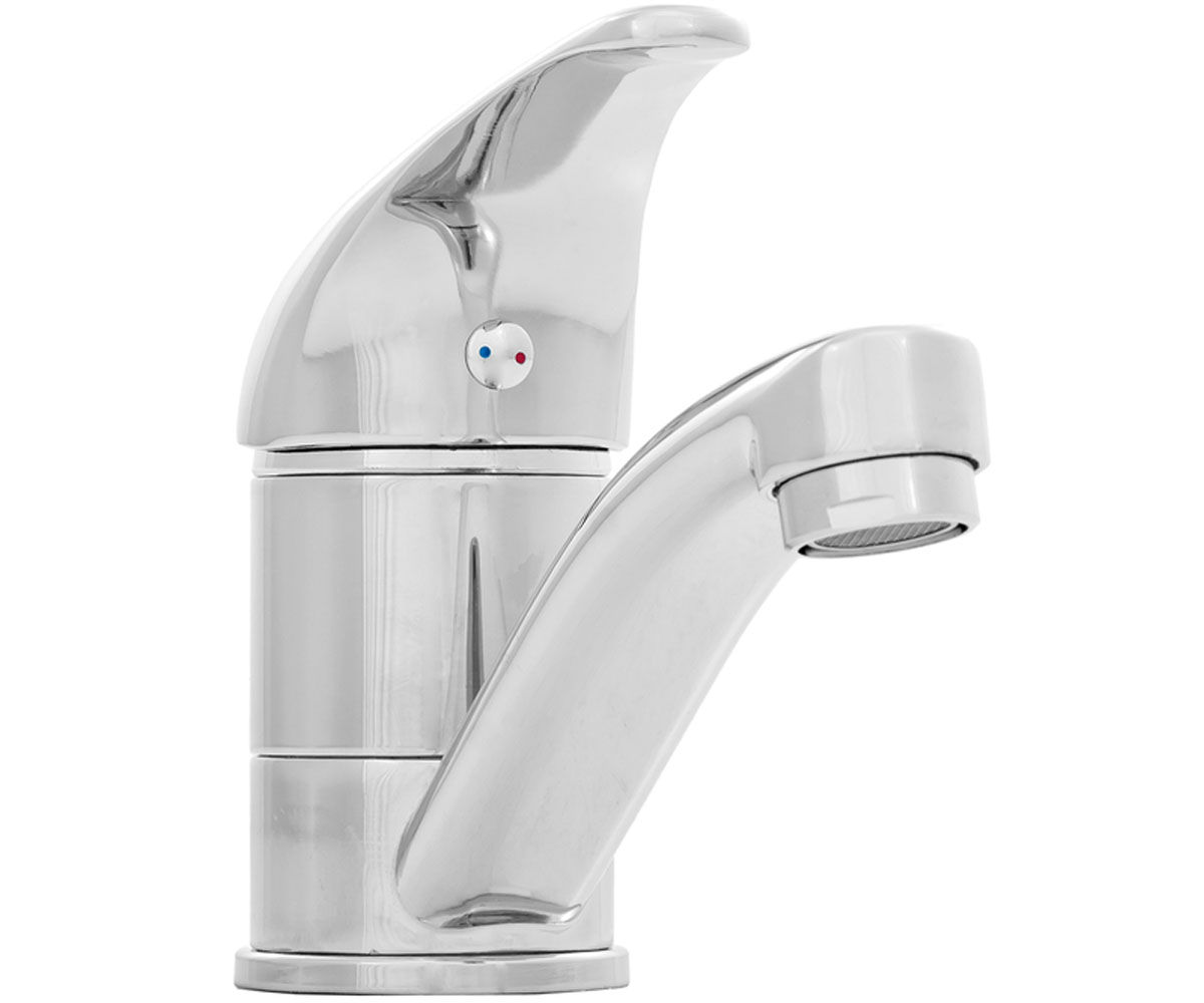 Змішувач для раковини INVENA INIS CHROM BU-84-K01 BU-84-K01