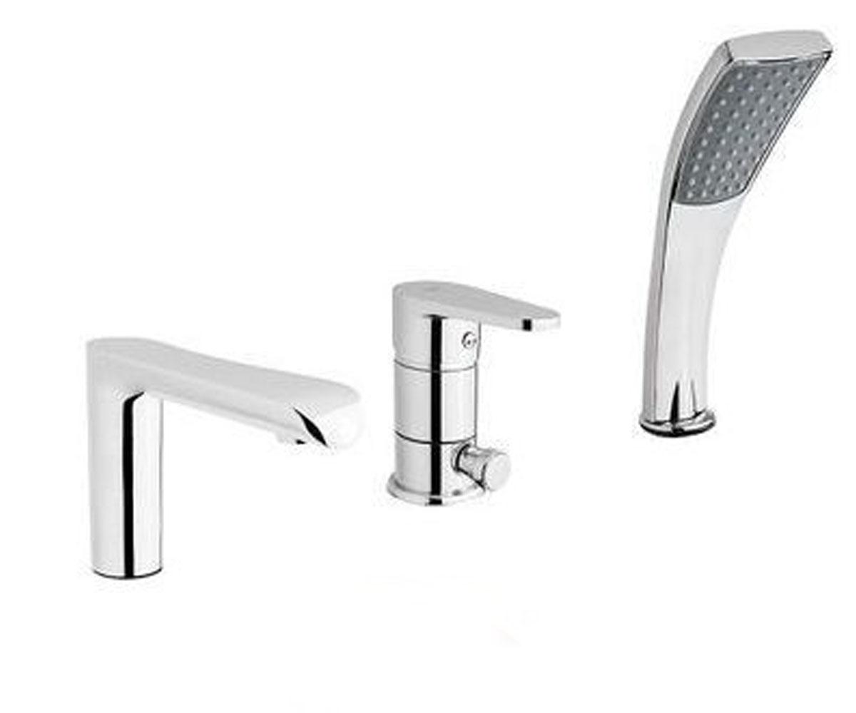 Змішувач для ванни INVENA MERIDA BW-03-S01 BW-03-S01