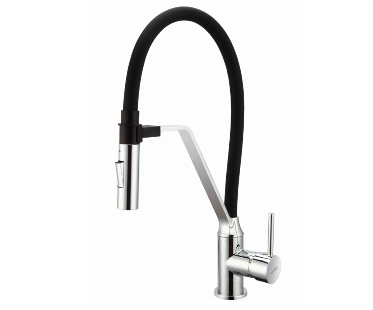 Змішувач з гнучким виливом INVENA MAGNETIC BZ-54-L04 BZ-54-L04
