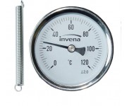 Термометр з хомутом на трубу INVЕNA INVENA  CA-11-000