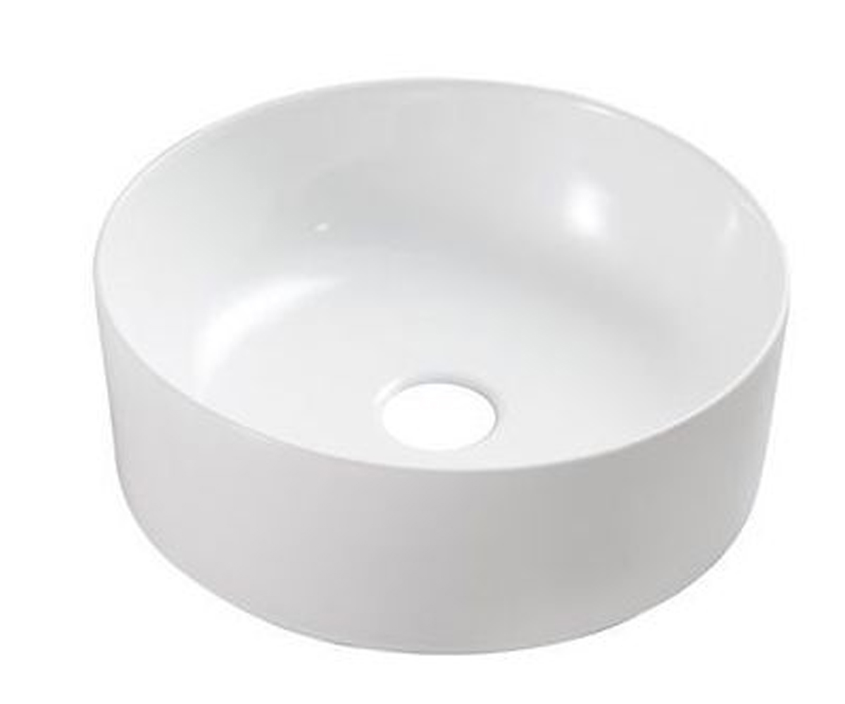 Кругла раковина без переливу INVЕNA INVENA KETO CE-14-001 CE-14-001