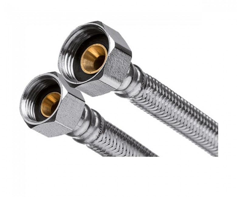 Гнучка підводка 1/2х3/8 60 см INVENA  WS-02-060 WS-02-060