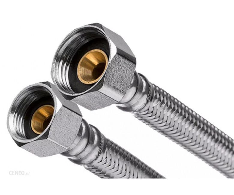 Гнучкі підводи 1/2х3/8, 80 см INVENA  WS-02-080 WS-02-080