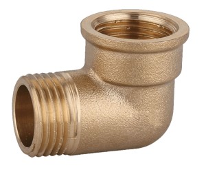 Кутове коліно 3/8 INVЕNA ZM-01-010