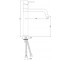 Смеситель для умывальника  FLORENTINE FLR-CHR-5009B:Чертеж 