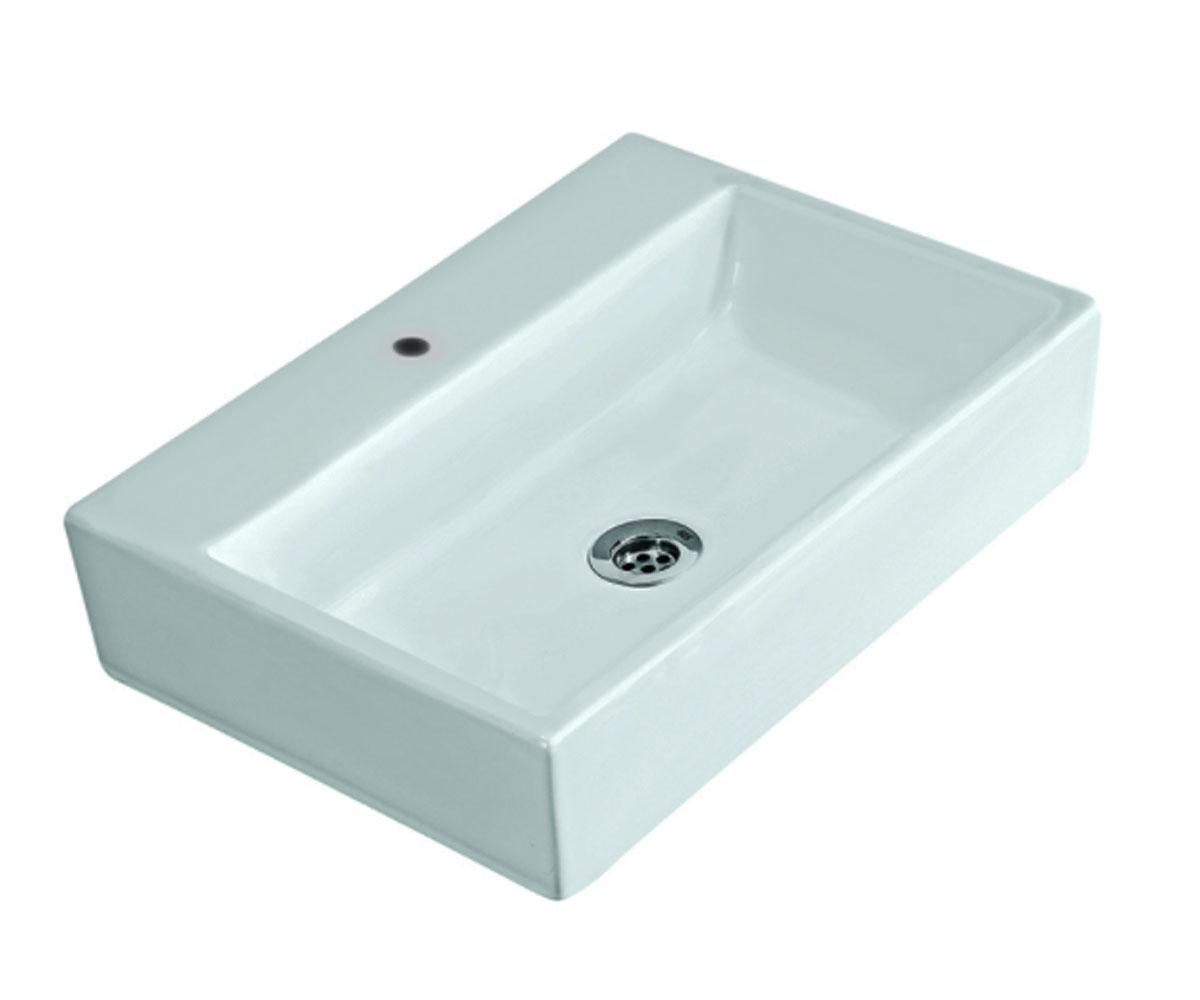 Раковина накладна JAGUAR FLORENTINE FLS-WHT-5931 FLS-WHT-5931