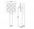 Лейка квадратная 95 см  MAZE HSH-CHR-1655:Чертеж 