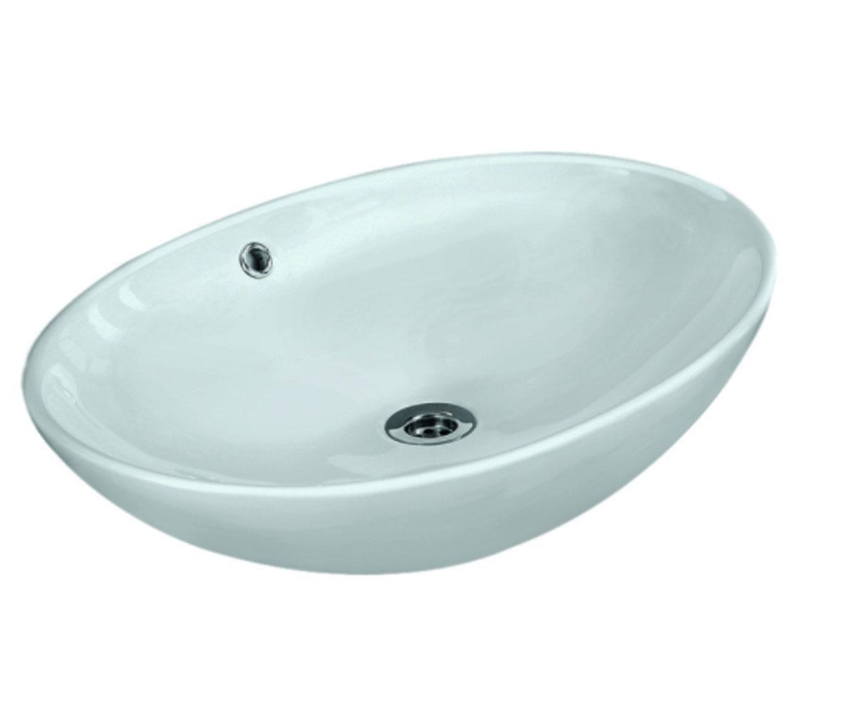 Умивальник накладний овальний JAGUAR JDS JDS-WHT-25901 JDS-WHT-25901