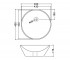 Раковина накладная  JDS-WHT-25905:Чертеж 