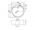 Раковина накладная  JDS JDS-WHT-25935:Чертеж 