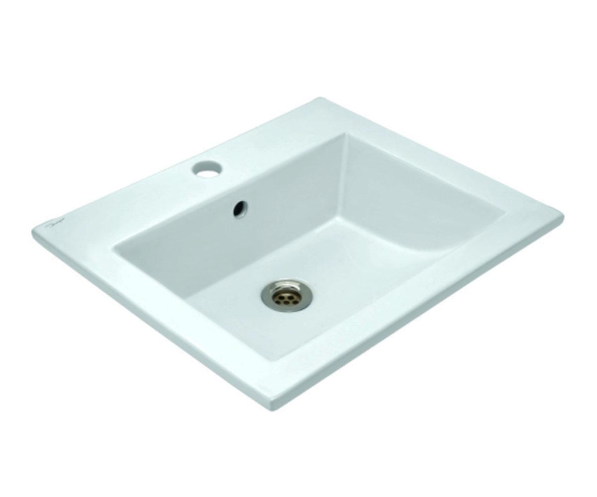 Раковина на столешницу JAGUAR KUBIX KUS-WHT-35601 KUS-WHT-35601